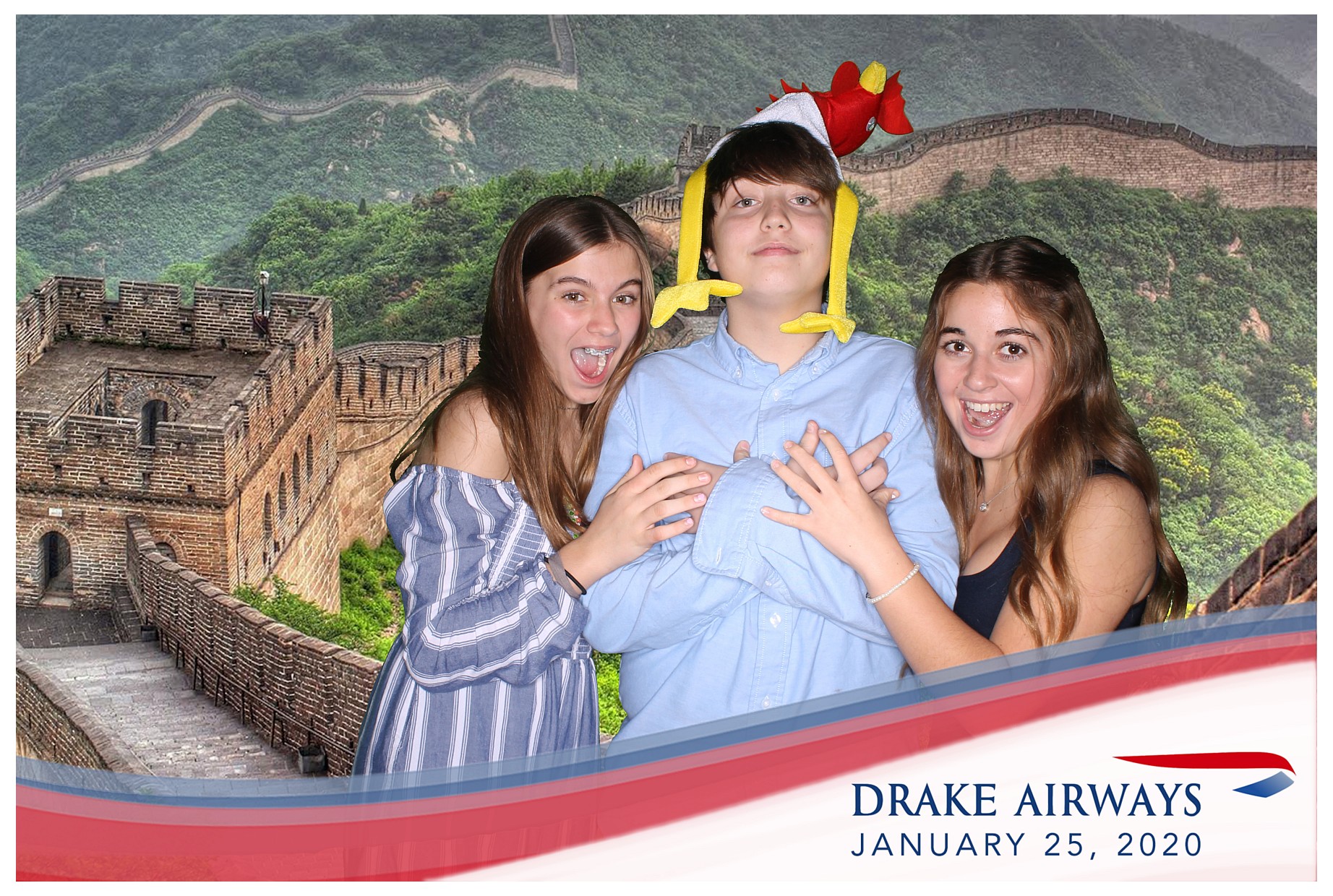 Drake Airways | View more photos from the event at gallery.photoboothcincy.com/u/PhotoBoothCincy/Drake-Airways